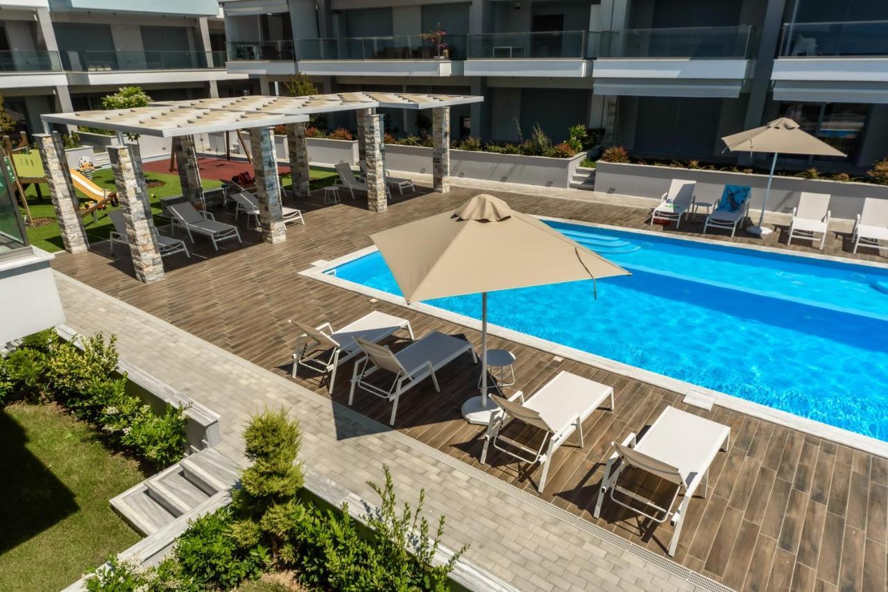 Itaka Familiy Apartments - Halkidiki Suites Com Nikiti  Exteriör bild